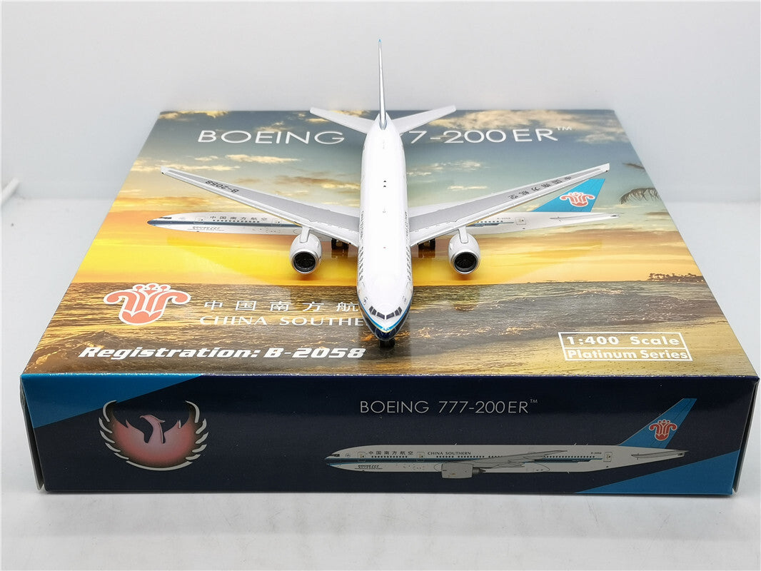 1:400 Phoenix CHINA SOUTHERN BOEING B777-200ER Airplane Diecast Aircraft Model