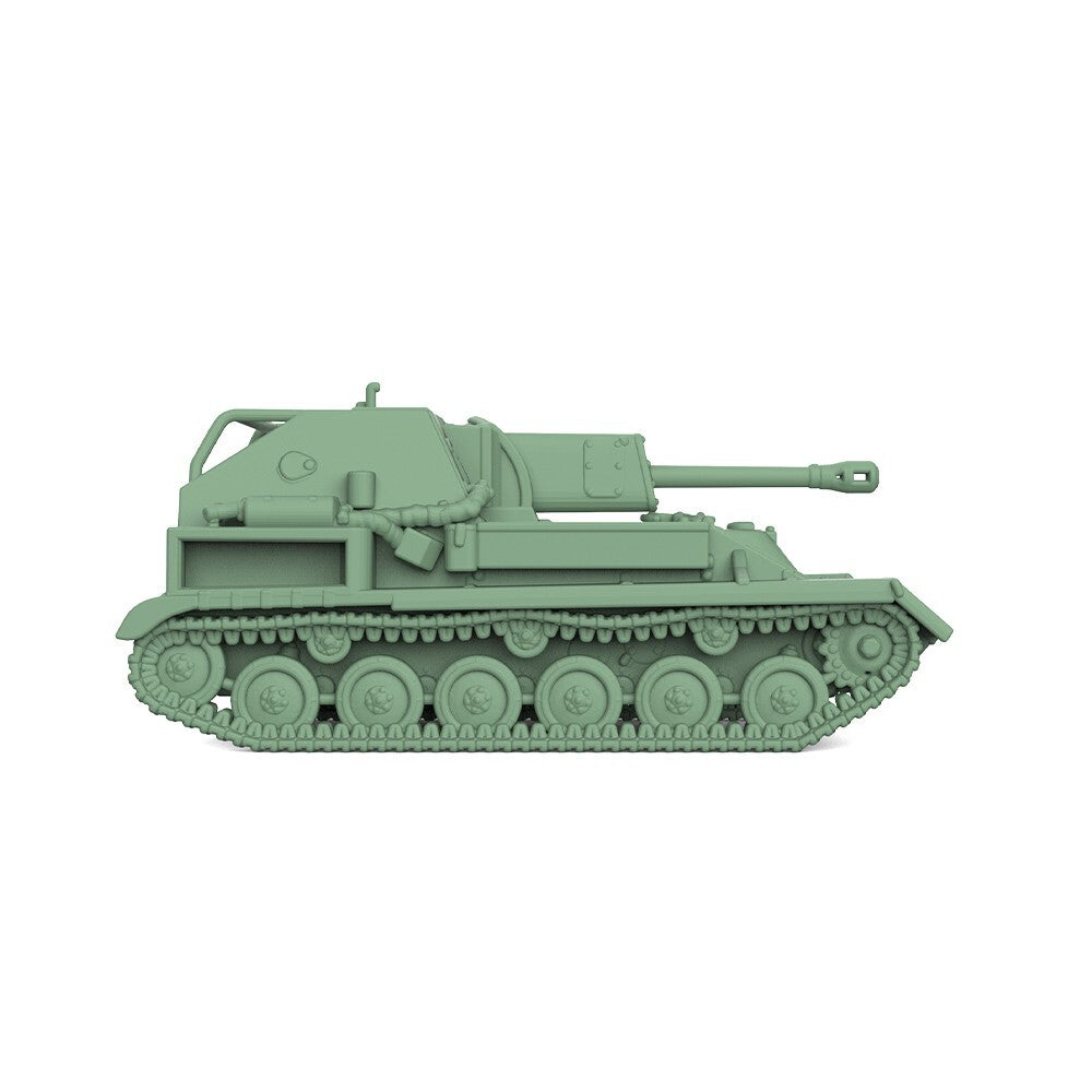 SS200611 1/200 Military Model Kit Soviet SU-76M 76mm ZiS-3 Tank Destroyer
