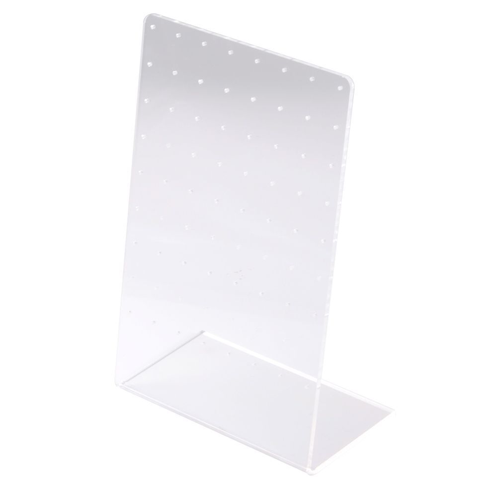 Jewelry Display Stands Acrylic Clear Board Tongue Stud Navel Earrings Organizers