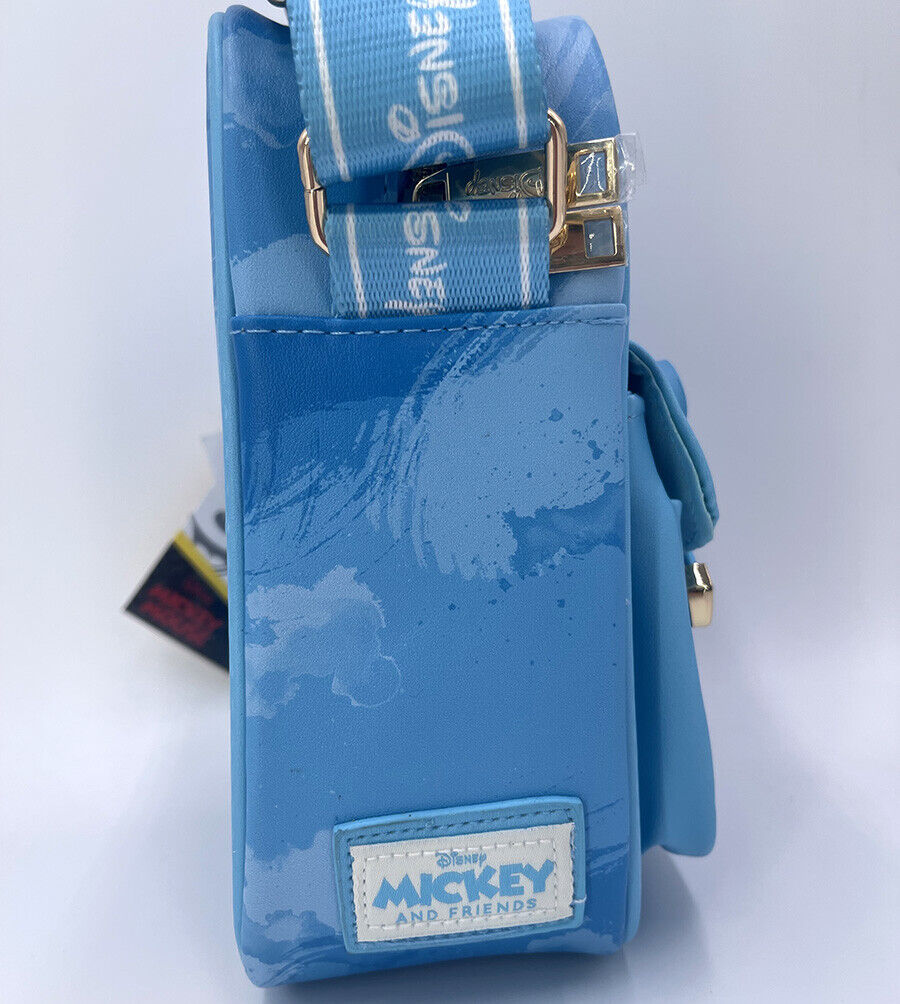 Disney Pluto Goofy Mickey and Friends 8.5" Lady Purse Crossbody Bag