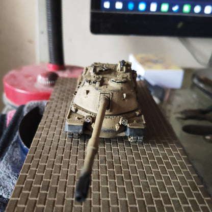 Homemade 1/72 Italian Minotaur Tank Finished Model Painted Ornament Toys