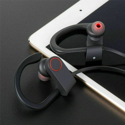 2023 Ear hook Headphones Bluetooth 5.0 Wireless Headband Earbuds Headset Stereo