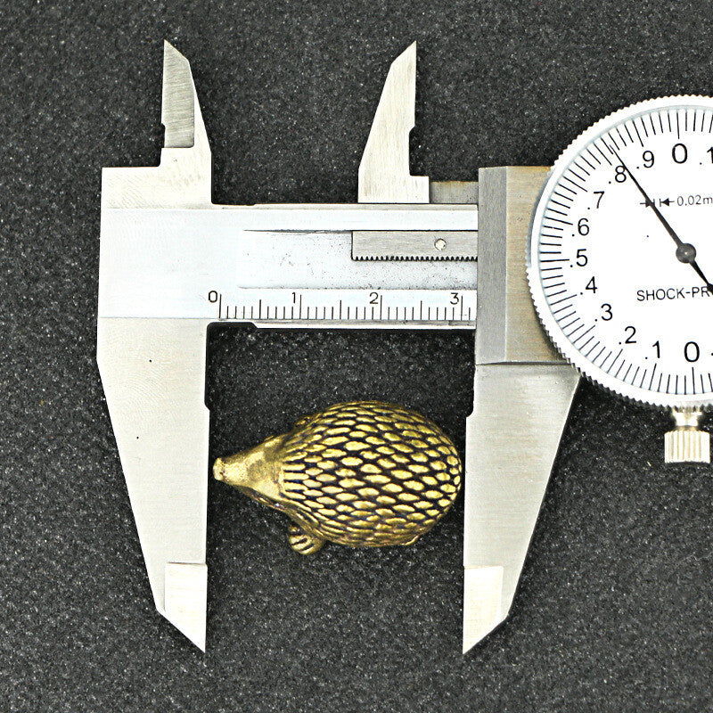 Brass Hedgehog Statue Small Hedgehog Statue Home Decoration Animal Statue