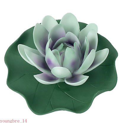 Ceramics Color Changing Tea Pet Lotus Flower Tea Ceremony Tearoom Accessories