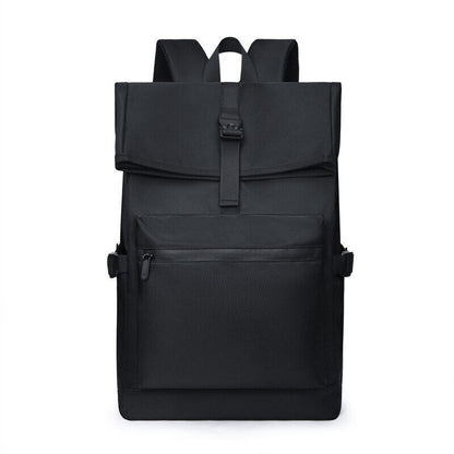 College Backpack Men Student Schoolbag Sport Pack 15.6 Inch Laptop Backbag