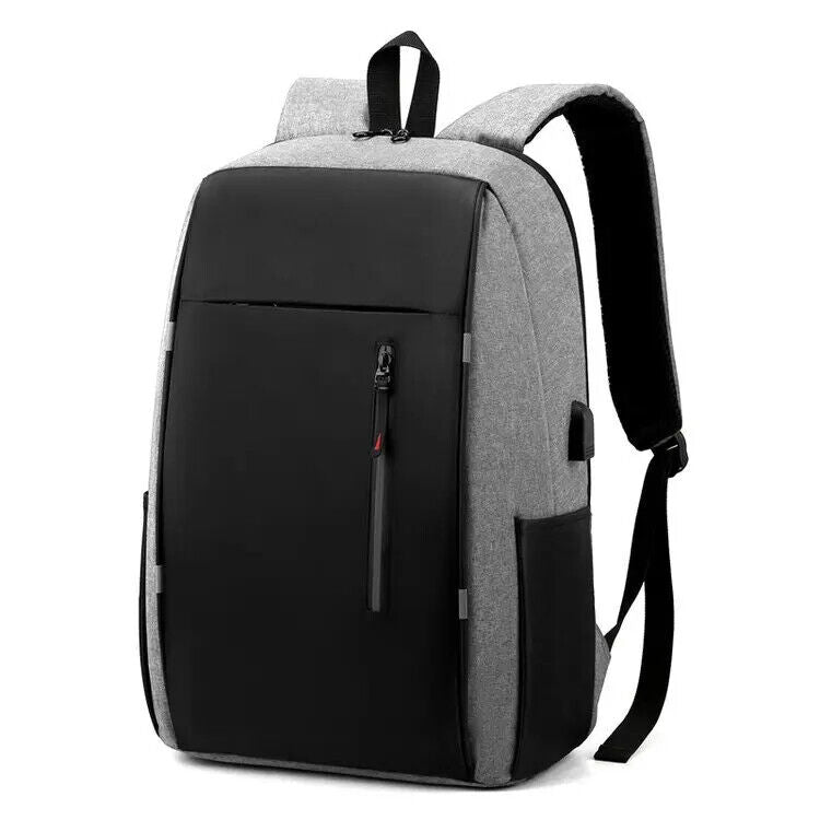 Backpack Men USB Charging Oxford Male Business Bag Computer Notebook Backpacks