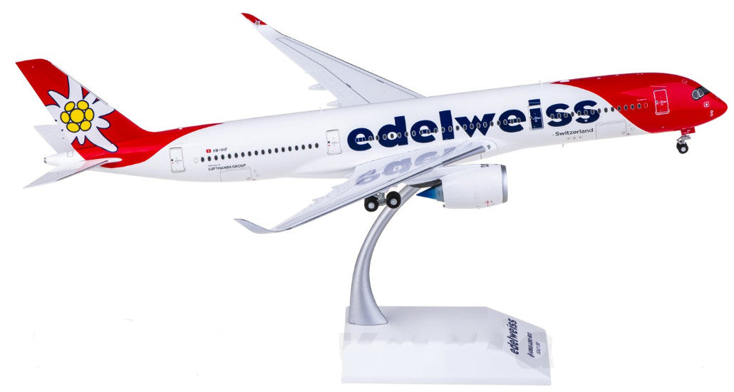 1:200 JC Wings Edelweiss Air Airbus A350-900XWB Passenger Diecast Airplane Model