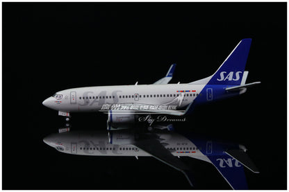 1:400 GeminiJets SAS BOEING B737-700W Airplane Diecast Plane Aircraft Model