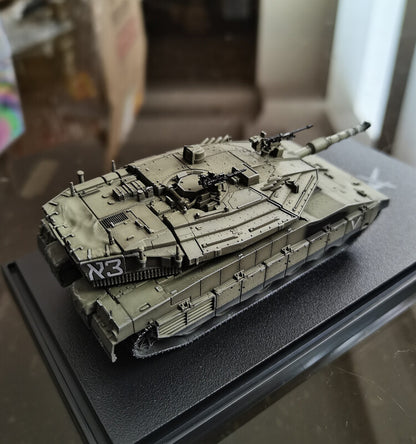 1:72 ARTISAN Israel Merkav Mk4 Main Battle Tanks Plastic Diecast Armor Model