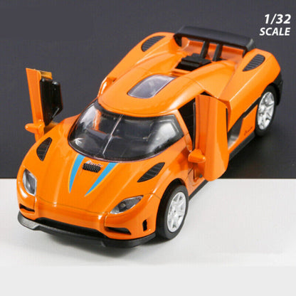 1:32 Koenigsegg CCR Diecast Model Car Collection Toy Vehicle Sports Gift Kids