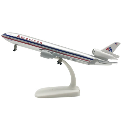 1:400 American MD-11 Airplane Alloy Model Souvenir Static Display with Stand A