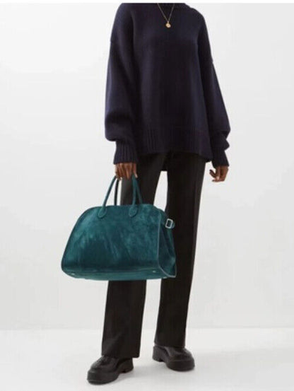 Handbag Cowhide High-Capacity Commuter Bag