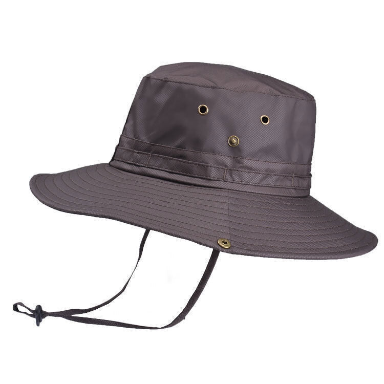 Sun Hat UV Protection Wide Brim Breathable Bucket Cap Summer Fishing Men Women