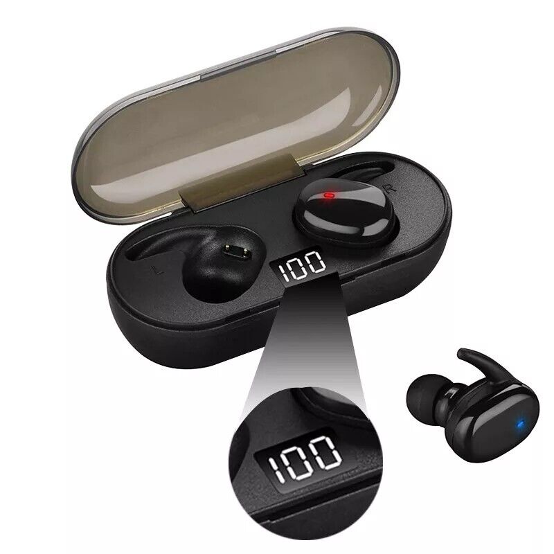 Y30-Pro Mini Bluetooth 5.0 Wireless Headset TWS Earphones LED Stereo Headphones