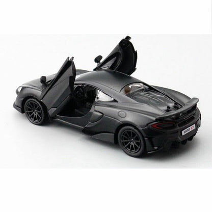 1/36 McLaren 600LT Model Toy Car Diecast Toy Vehicle Boys Toys Kids Gifts Black