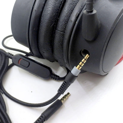 Earphone Cable Audio Cord Line For HyperX Cloud Mix Cloud Alpha Gaming Headsets