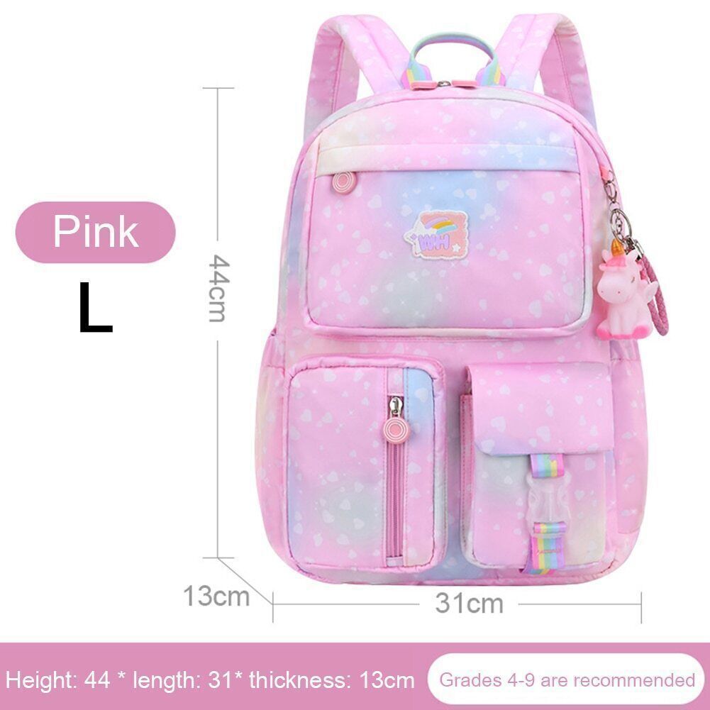 High School Girls Backpack School Bags Girls Pockets Women Backpack Book Bag