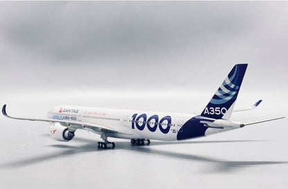 1:400 JC Wings AIRBUS A350-1000 Passenger Airplane Diecast Aircraft Plane Model