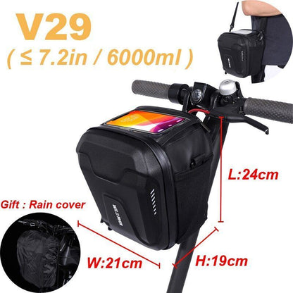 Electric Scooter Bag Accessories Waterproof Front Bike Bicycle Parts Rainproof