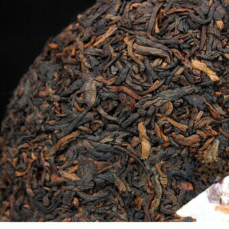 150g Menghai Dayi Ripe Pu-erh Tea Cake Wu Zi Deng Ke Ripe Puer Tea