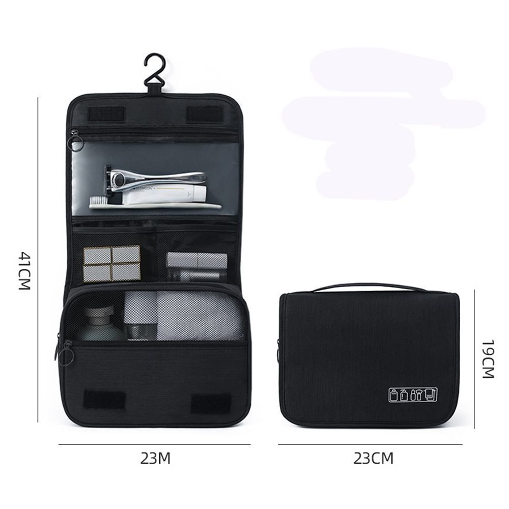 Travel Makeup Bags Waterproof Cosmetic Toiletries Organizer Storage Purses 1 PC