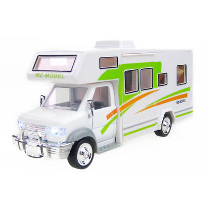 1:28 Luxury Motorhome Camper RV Model Car Diecast Toy Cars Toys for Boys Kids