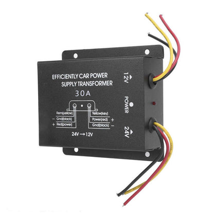 10-30A Car 24V To 12V Voltage Reducer Supply Power Converter Step Down Inverter