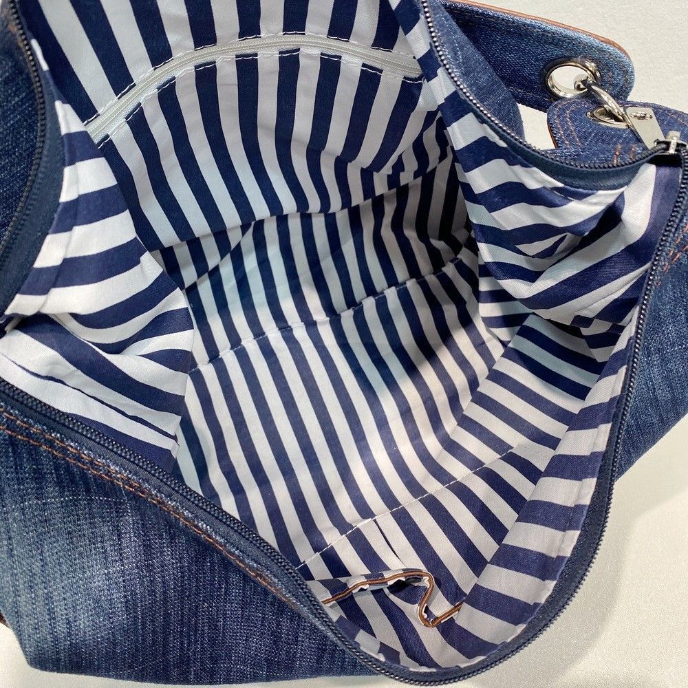 Blue Denim Shoulder Bag Handbag Classic Messenger Messenger Bags Handbag Purse
