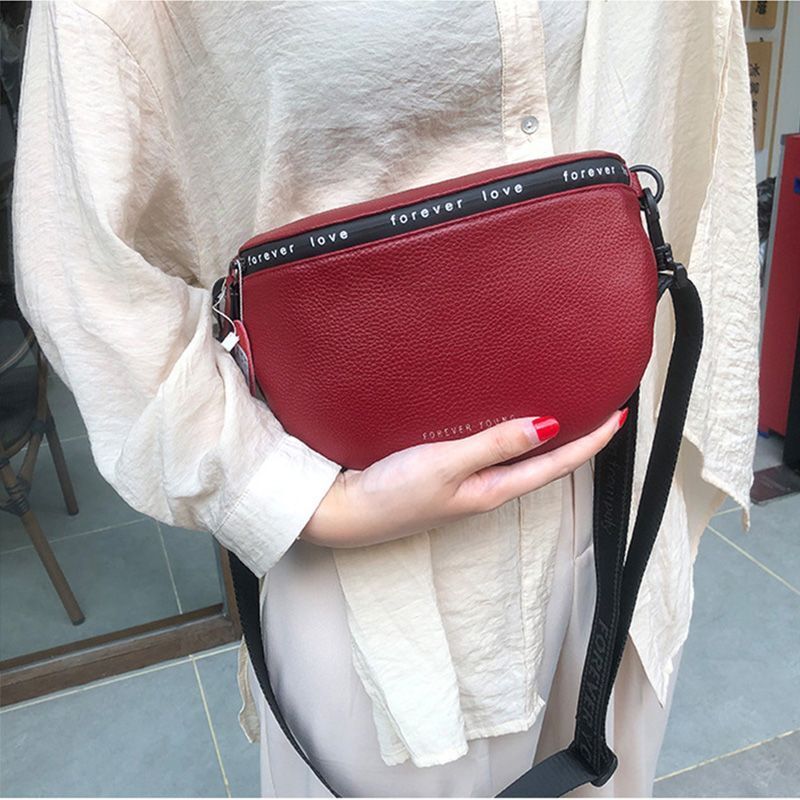Waist Bags Shoulder Purse Belt Crossbody Pouch Genuine Leather Retro Chest Bag