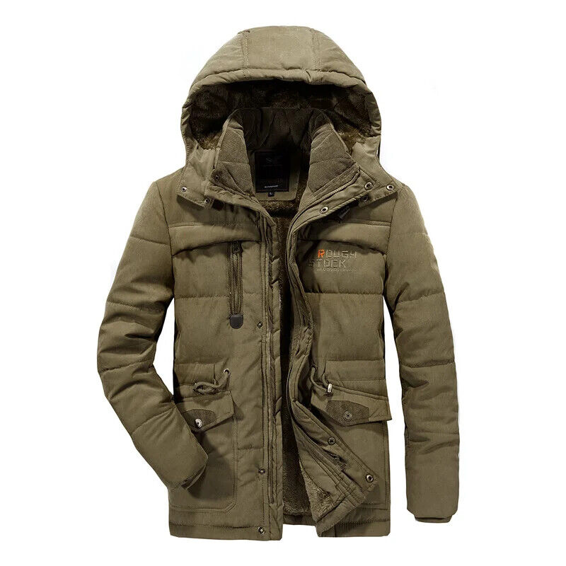 Men Coats Winter Jacket Men Outwear Coat Mens Jackets Overcoat Fur Thicking Coat