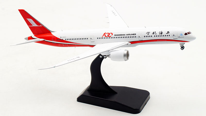 JC Wings Shanghai Airlines for boeing B787-9 B-1111 1/400 Pre-built Model