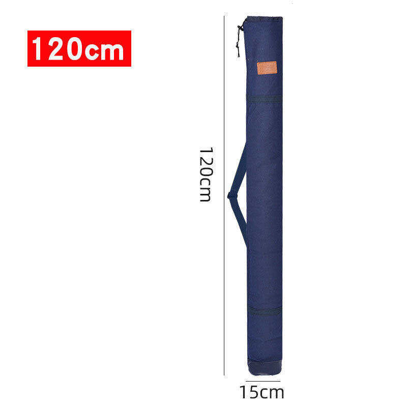 Foldable Fishing Rod Bags Carry Storage Bag Large Fishing Tackle Storage Case