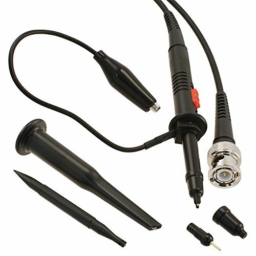 Test Lead Assortment with X1 / X10 60MHz Scope Probe and Anti-Static Wrist Strap