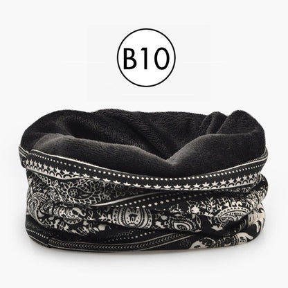 Womens Dual-purpose Boho Scarf Hat Baggy Slouchy Beanie Hat Headwear Chemo Cap