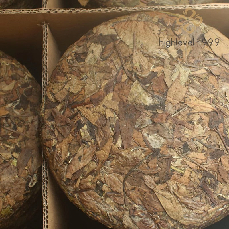 350g Aged White Tea Cake 2013 Fuding High Mountain Shoumei White Tea