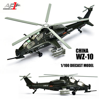 for AF1 China WZ-10 1/100 Diecast plane model aircraft