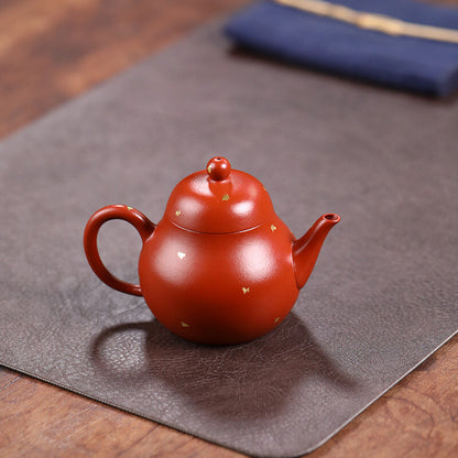 Authentic Yixing Zisha Zhu Clay Tea Pot Marked Small Kungfu Pot Chinese Teapots