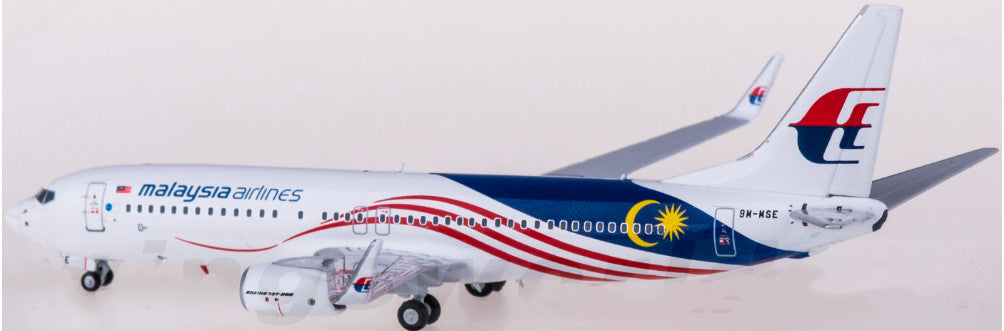 1:400 NGmodels Malaysia Airlines B737-800 Passenger Airplane Diecast Plane Model