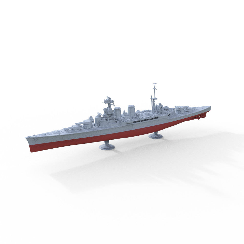 SSMODEL SSC2000708S 1/2000 Military Model Kit HMS Admira Hood 1941 Full Hull