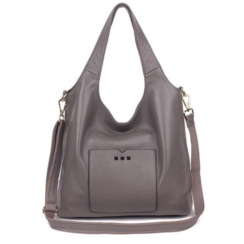 Shoulder Bag Real Cow Skin Genuine Leather Cowhide Crossbody Messenger Purse 1PC