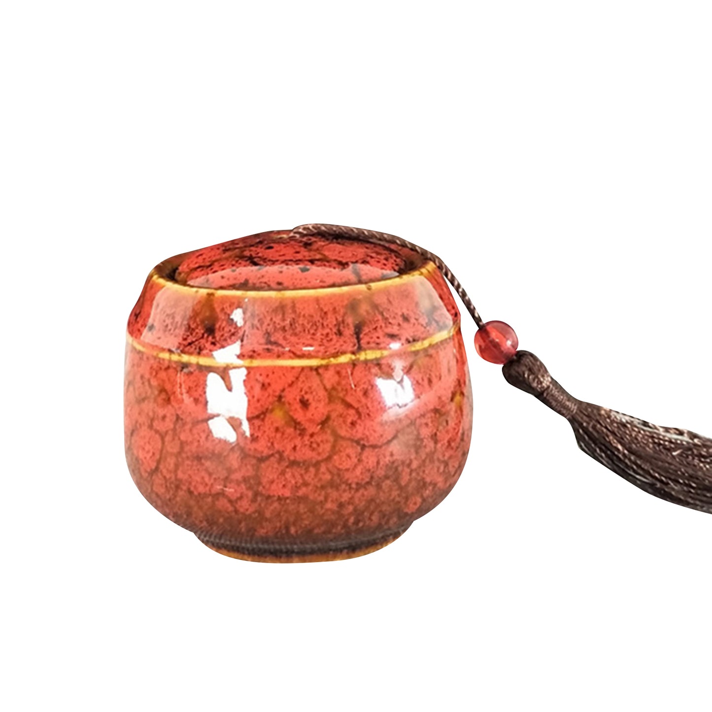 Storage Tank Teapots Canned Chinese Porcelain Ceramic Tea Candy Coffee Canister