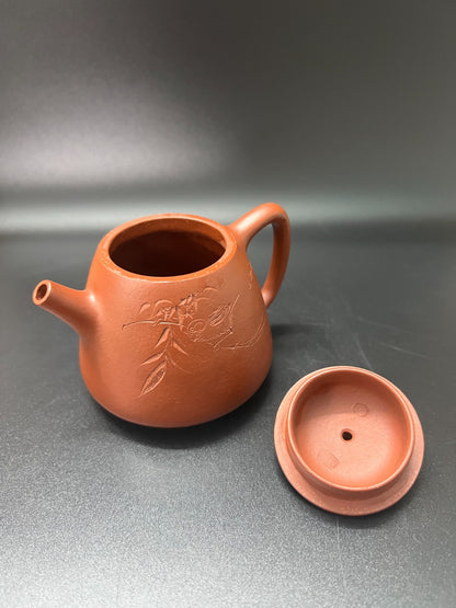 100cc chinese Yixing Handmade Zisha teapot Zhu Clay ShiPiao Gongfu Hu Tea Pot