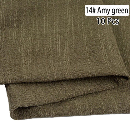 10PCS Napkins Retro Cotton Tea Towel Wedding Supplies Home Table Decor