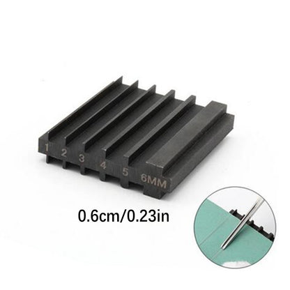 Double Side Repair Tool Cutting Leather Thinner Edge Skiving Tool Leathercraft