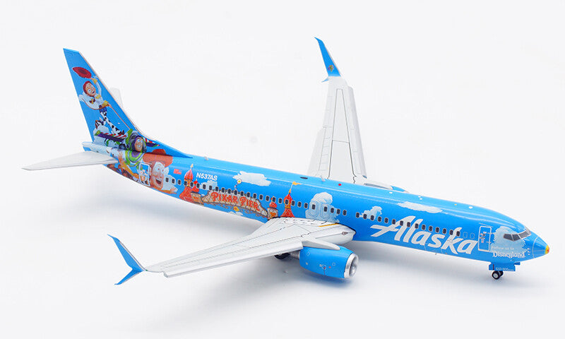 1:200 JC Wings Alaska BOEING B737-800 Flap Down Airplane Diecast Aircraft Model