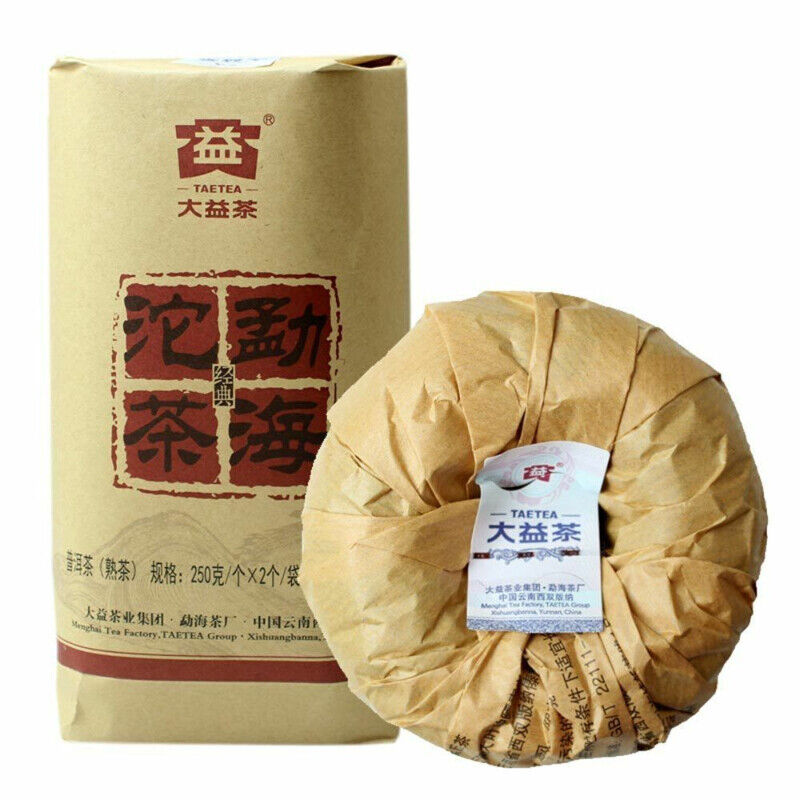 2015 Ripe Pu-erh Rea Tea Tuocha Batch 1501 Menghai Shu Pu-erh Red Tea 250g