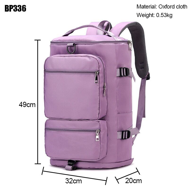 Women Shoulder Travel Backpack Lady Weekend Sports Luggage Bags Crossbody Bag