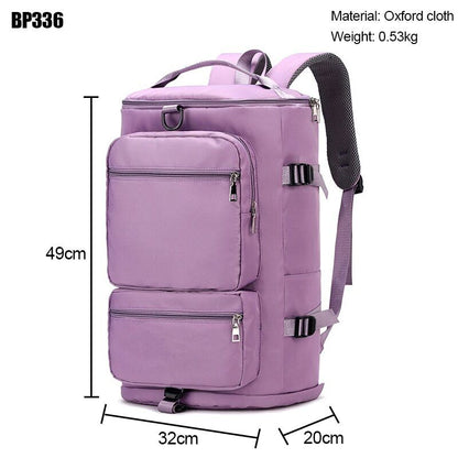 Women Shoulder Travel Backpack Lady Weekend Sports Luggage Bags Crossbody Bag