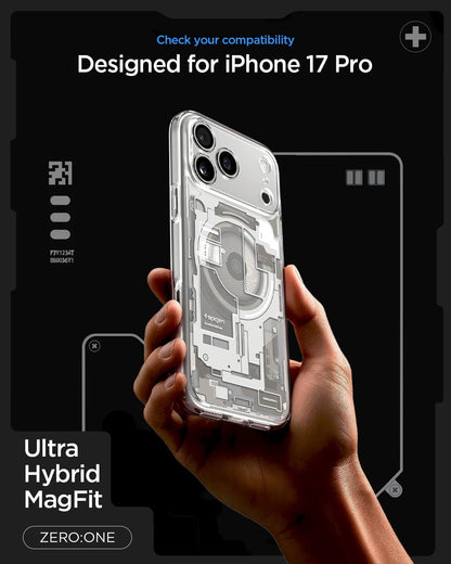 Ultra Hybrid Magfit Direct Digital Printing Case for Iphone 17 Pro [Custom Desig