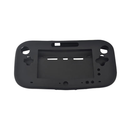 Black Silicone Cover Case Protective For Wii U Gamepad Wireless Controller bv